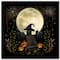 Courtside Market; Courtside Market® Halloween Cat Gallery-Wrapped Canvas Wall Art; Category:Halloween Wall Decor; Image:2